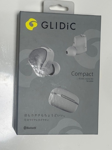 GLIDiC Sound Air TW-6000/ペールグレーBluetoothのイヤホン売ります【未使用】