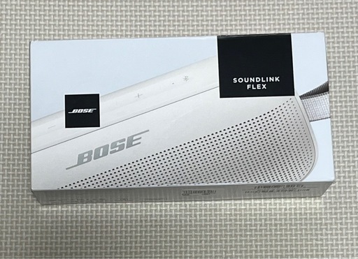 【新品未開封】BOSE SOUNDLINK FLEX ホワイト （ワイヤレススピーカー）