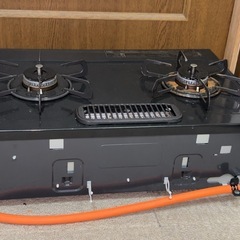 パロマ LPガス ガステーブル ガスコンロ 水なしグリル IC-S37DX-L 2020年製