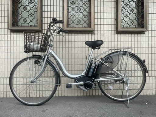 大阪市内配達無料ヤマハ電動自転車シルバーバッテリー8.9Ah