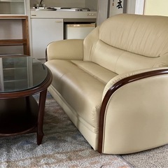 maruni 高級アンティーク家具ラブシートセンターテーブル (hana_gf  