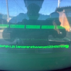 【GO-237】NEC PC -8001 JB1203M キャラクタディスプレイ