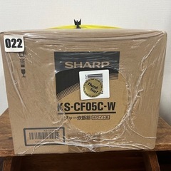 【GO-250】SHARP 炊飯器 KS-CF05C-W 白