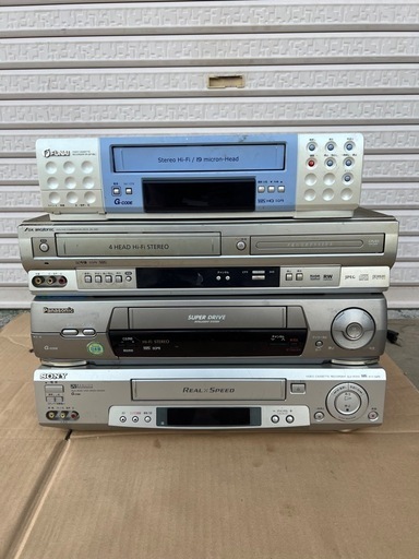 【GO-257】ビデオデッキ DVDプレーヤー ソニー パナソニック FUNAI