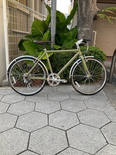 クロスバイク riteway Shepherd ドロヨケ付 \u0026 コンチネンタル GrandPrix