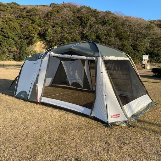 ※10/20まで値下げ価格※　2回使用　コールマン タフスクリーン2ルームハウス