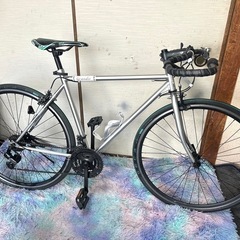 Grandirクロスバイク27インチSHIMANO 21段変速アルミフレーム