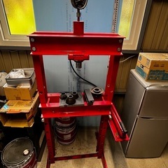 商談中 油圧プレス 15t 整備 工具 メンテナンス ジャッキ 万力