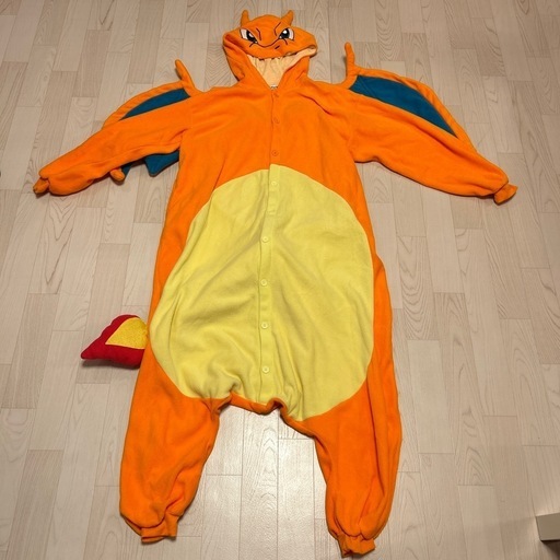 ポケモン　大人用　フリーサイズ　リザードン　着ぐるみ