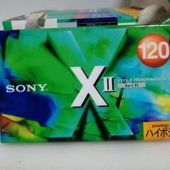 【未開封】SONY カセットテープ ハイポジ XⅡ 120分 20本