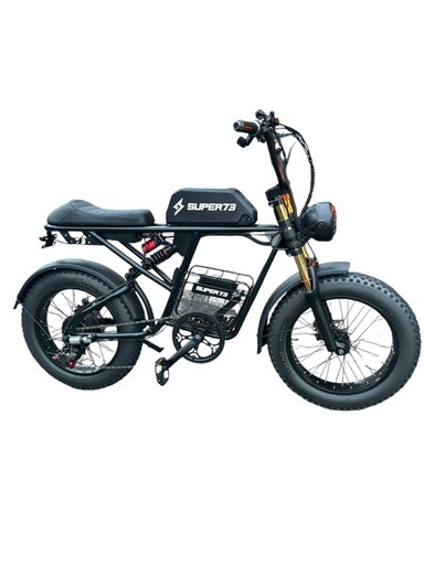 super73.RX系電動アシスト自転車ebike スロットル付き 防犯アラーム付き