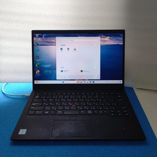 Lenovo X1 Corbon i5-8350U 8GB 128GB バッテリー無し　オフィス