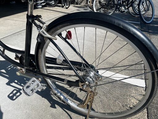 大人用】整備済 丸石 CHERISH 26型内装3段ギア 中古自転車 婦人車 銀色