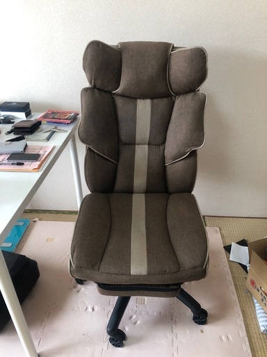 HEKIKU ゲーミングチェア オフィスチェア ゲーム用チェア デスクチェア パソコンチェア オットマン付き １3５度ロッキング機能 ハイバック テレワーク 椅子 PCチェア 高さ調節機能 PUレザー(Grey)