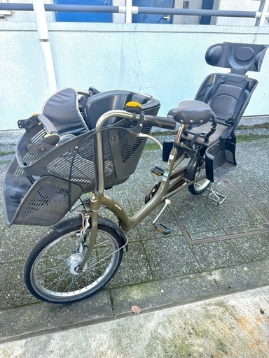マルイシ幼児2人乗せ自転車