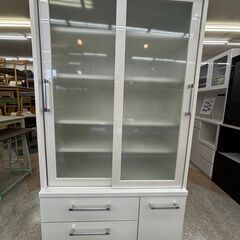 松田家具 2面食器棚 糸島福岡唐津 0424-03
