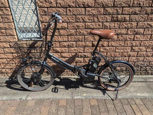 ペルテックTDN-6N電動アシスト自転車ブラック8A