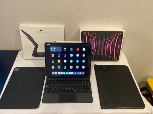 ☆美品12.9 iPad Pro M2 第6世代 SIMフリー512GB 英語 キーボード Apple Pencil 第2世代 フルセット☆