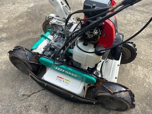 本日引き取り限定価格！オーレック スパイダーモア sp852AF 自走式斜面地草刈機 動作良好