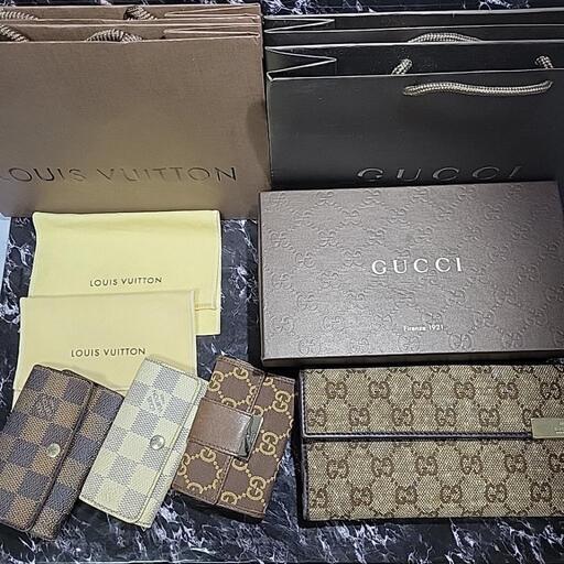 Louis Vuitton、GUCCI　財布、キーケース