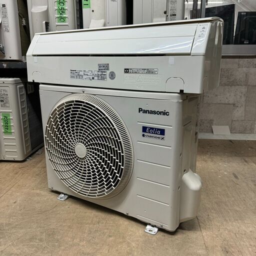 K05659中古エアコン　パナソニッ2018年製 主に6畳用 冷房能力 2.8KW / 暖房能力 3.6KW