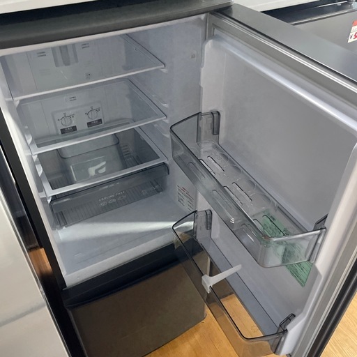 三菱電機 2ドア冷蔵庫 MR-P15G-H1/146L/耐熱トップテーブル/静音設計