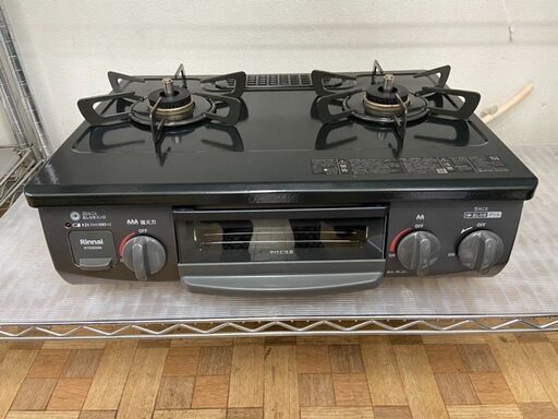 ガスコンロ ガステーブル リンナイ 都市ガス RT35NJH 2023年 がすこんろ 【安心の3ヶ月保証】自社配送時代引き可 ※現金・クレジット・スマホ決済対応※