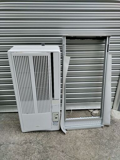 配達可!!コイズミ 窓用エアコン 2020年製 窓枠 金具 リモコンあり