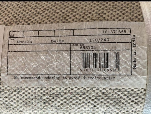 BoConcept】 【BoConcept】 MONIKA シャギーラグ 240×170cm