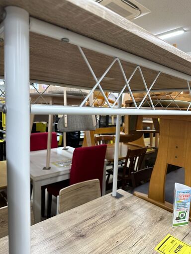 ジモティ来店特価!! 　4人ダイニングセット　ナチュラル　J-10128 ジモティ来店特価!! 4人ダイニングセット ナチュラル J-10128