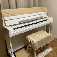 RITMÜLLER アップライトピアノ UP110R2 ホワイト 2022年購入
