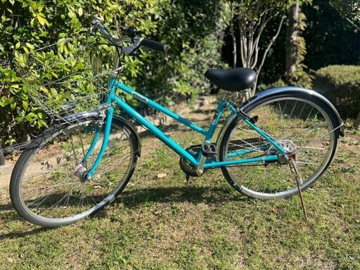 ※終了※２６インチ　８段変速　自転車　シティサイクル