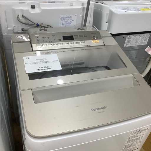 【トレファク ラパーク岸和田店】2018年製 Panasonic 全自動洗濯機　入荷しました【12ヶ月保証】
