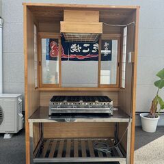 たこ焼き小屋 コンロ付き