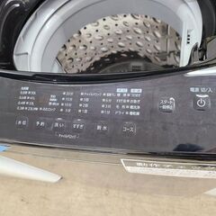 J7854　IRIS OHYAMA　アイリスオーヤマ　6.0kg洗濯機　IAM-T605BL　2023年製　ブラック 動作確認、クリーニング済み　【リユースのサカイ柏店】