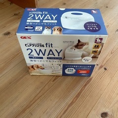 猫用ケージ×2 　トイレ×2  給水機セット　