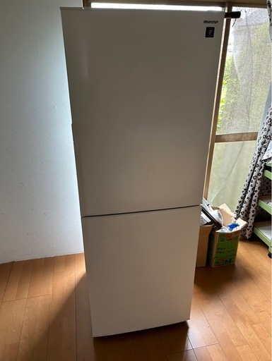 SHARP ノンフロン冷凍冷蔵庫 SJ-PD28H-W 冷蔵庫