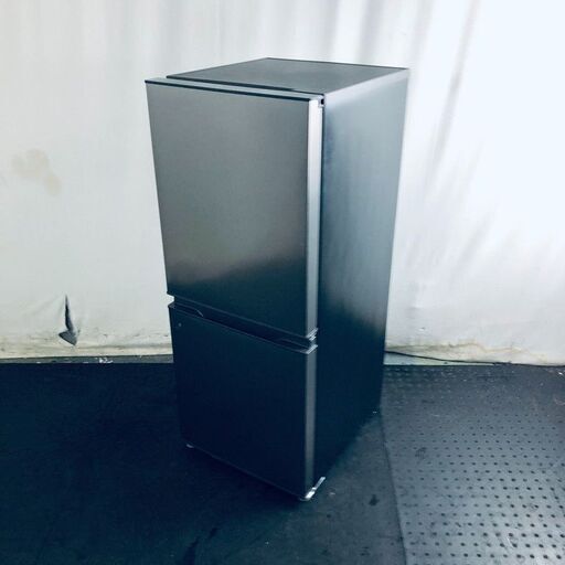 ID:re11091 アクア AQUA 冷蔵庫 一人暮らし 中古 2023年製 2ドア 135L シルバー ファン式 右開き AQR-14N(S)  【リユース品：状態B】【送料無料】【設置費用無料】
