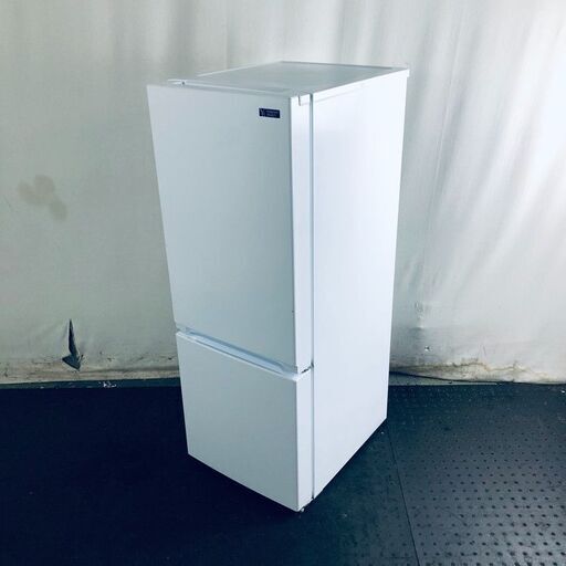 ID:rg219647 ヤマダ電機 YAMADA 冷蔵庫 一人暮らし 中古 2020年製 2ドア 156L ホワイト ファン式 右開き YRZ-F15G1  【リユース品：状態B】【送料無料】【設置費用無料】
