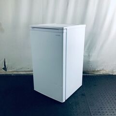 ID:rg219651 オーヤマ 冷蔵庫 一人暮らし 中古 2022年製 1ドア 60L ホワイト 直冷式 右開き IUSD-6B-W  【リユース品：状態B】【送料無料】【設置費用無料】