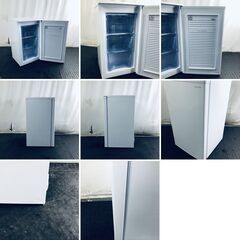 ID:rg219651 オーヤマ 冷蔵庫 一人暮らし 中古 2022年製 1ドア 60L ホワイト 直冷式 右開き IUSD-6B-W  【リユース品：状態B】【送料無料】【設置費用無料】