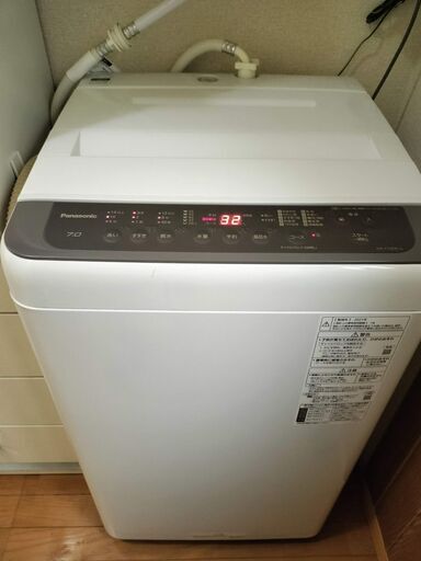 美品！パナソニック 全自動洗濯機7Kg NA-F70PB14 21年製で使用3年半程 付属品すべて在り 配達可能