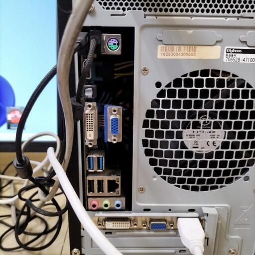 ディスクトップPC i7・SSD・Win11 Diginnos 第6世代Core i7 BD グラボ