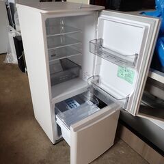 K【直接引取】2021年製 三菱ノンフロン冷凍冷蔵庫 MR-P15F-W形 146L 2ドア 右開きタイプ