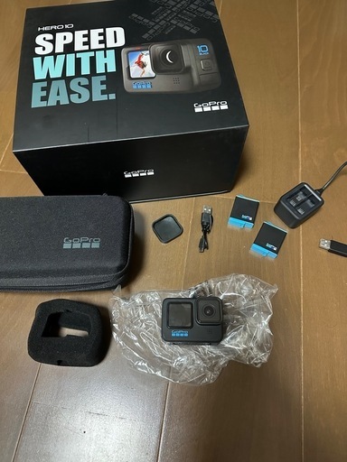 GoProHERO10 純正バッテリー2個 デュアルバッテリーチャージャーセット
