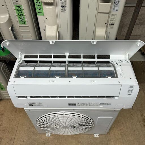 K05664中古エアコン　ハイセンス2020年製 主に8畳用 冷房能力 2.5KW / 暖房能力 2.8KW