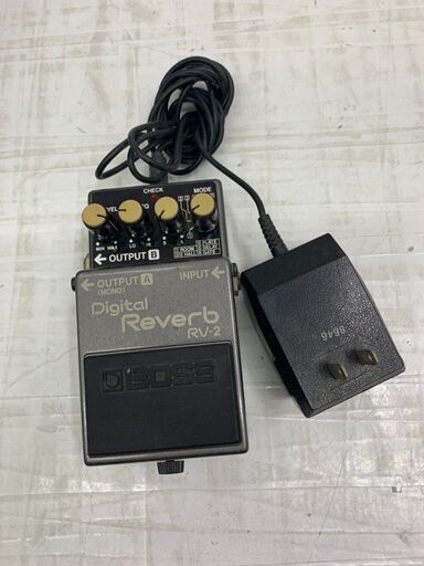 BOSS AC ADAPTOR デジタルリバーブ RV-2 家電 楽器 機材