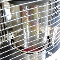 北海道 千歳市/恵庭市 SUNPOT/サンポット FF式石油ストーブ FFR-384BL S/2019年製 カペック 木造10畳 /コンクリート16畳 暖房機器