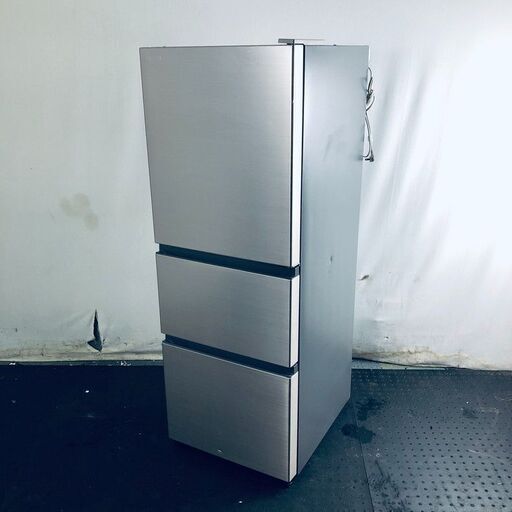 ID:rf00096 【自社配送エリア内限定】日立 HITACHI 冷蔵庫 ファミリー 中古 2021年製 3ドア 265L シャンパン ファン式 右開き R-27NV(N)  【リユース品：状態B】【送料無料】【設置費用無料】