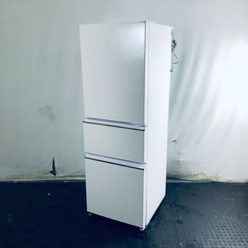 ID:rf00100 【自社配送エリア内限定】三菱 MITSUBISHI 冷蔵庫 ファミリー 中古 2019年製 3ドア 272L ホワイト ファン式 右開き MR-CX27D-W  【リユース品：状態B】【送料無料】【設置費用無料】